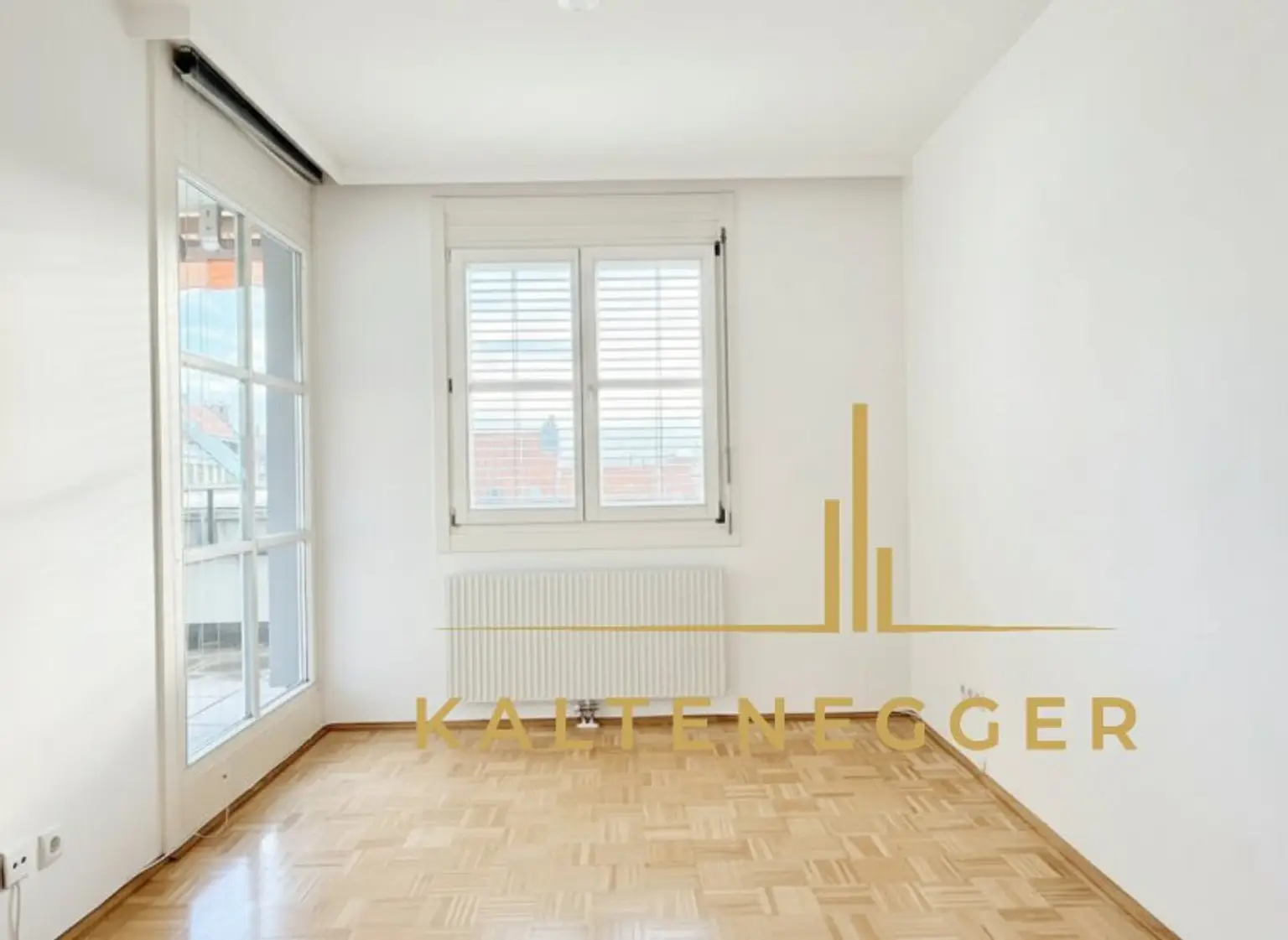 Zimmer 12,59 m² neben Loggia - zu den Gärten hin