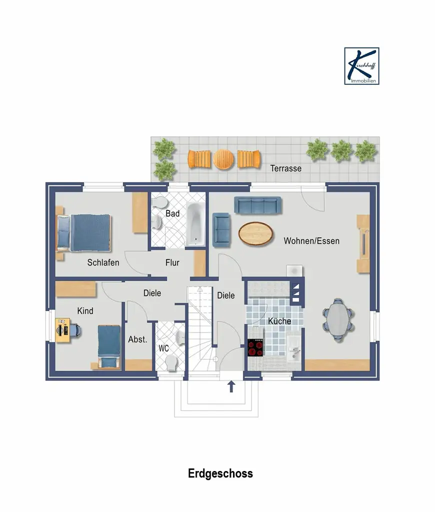 Grundriss Erdgeschoss