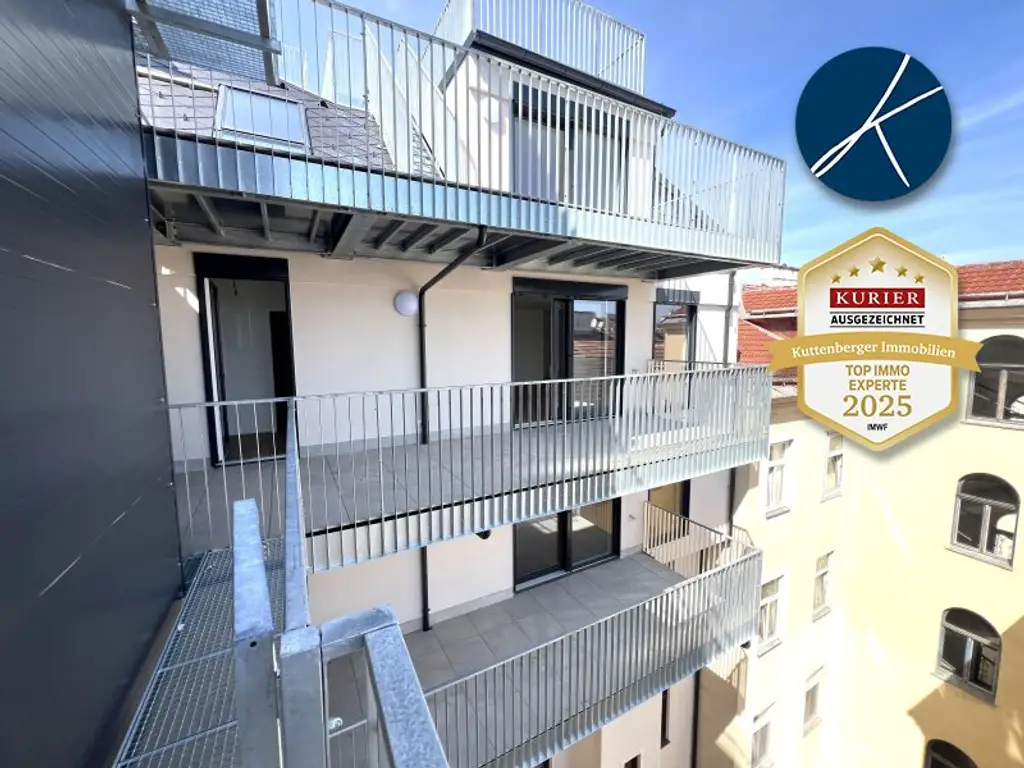 *Superprojekt: ''Über den Baumwipfeln" 11 NEUBAU-MIET-WOHNUNGEN MIT BALKONEN + SPEKTAKULÄREN PANORAMA-DACHTERRASSEN
