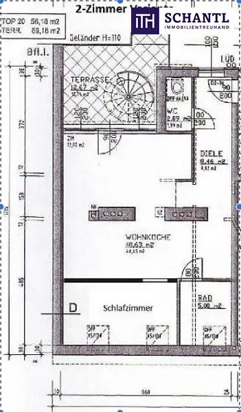 Exklusives Design-Loft mit einer Dachterrasse, Klimaanlage & Weitblick in Ruhelage