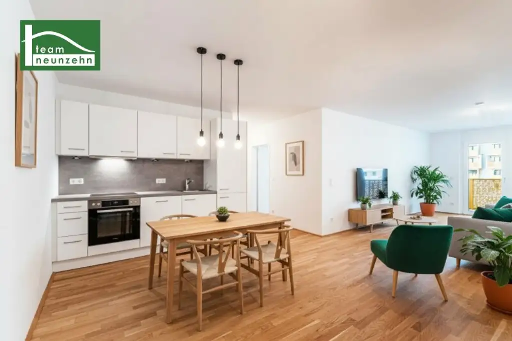 Neubau-Erstbezugswohnungen! Küchen mit Geräten bereits inkludiert! Tiefgaragenplatz ebenfalls im Kaufpreis inklusive!