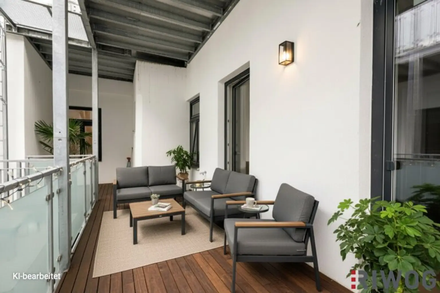 Balkon/Loggia KI-Bearbeitet