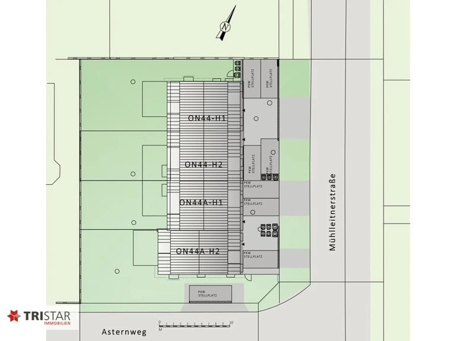 Modernes Reihenhaus in Groß-Enzersdorf: Erstbezug mit Garten und 2 Stellplätzen!