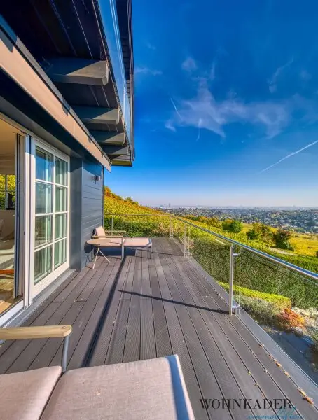 Exklusives Traumhaus zur Miete mit Panoramablick auf die Weinberge