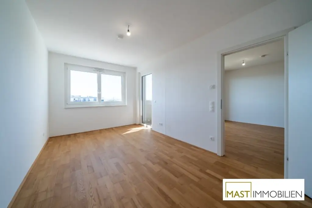 10. Stock! 2-Zimmer Wohnung mit Wasserblick zum Mietkauf!