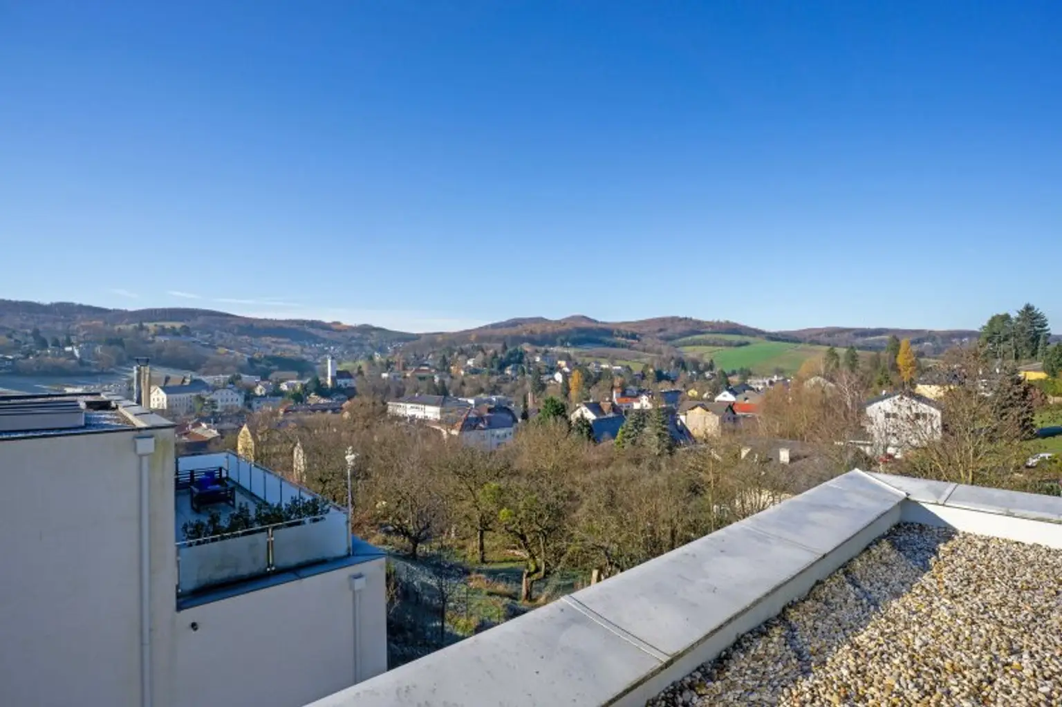 Ausblick Dachterrasse