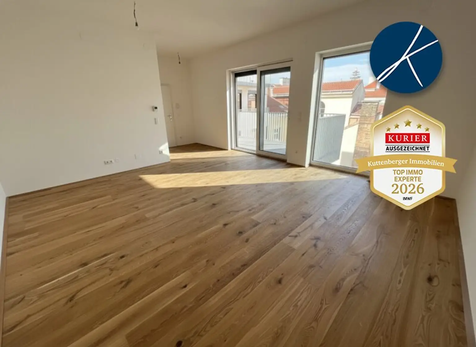 Wohnküche, Parkett, 30 m²