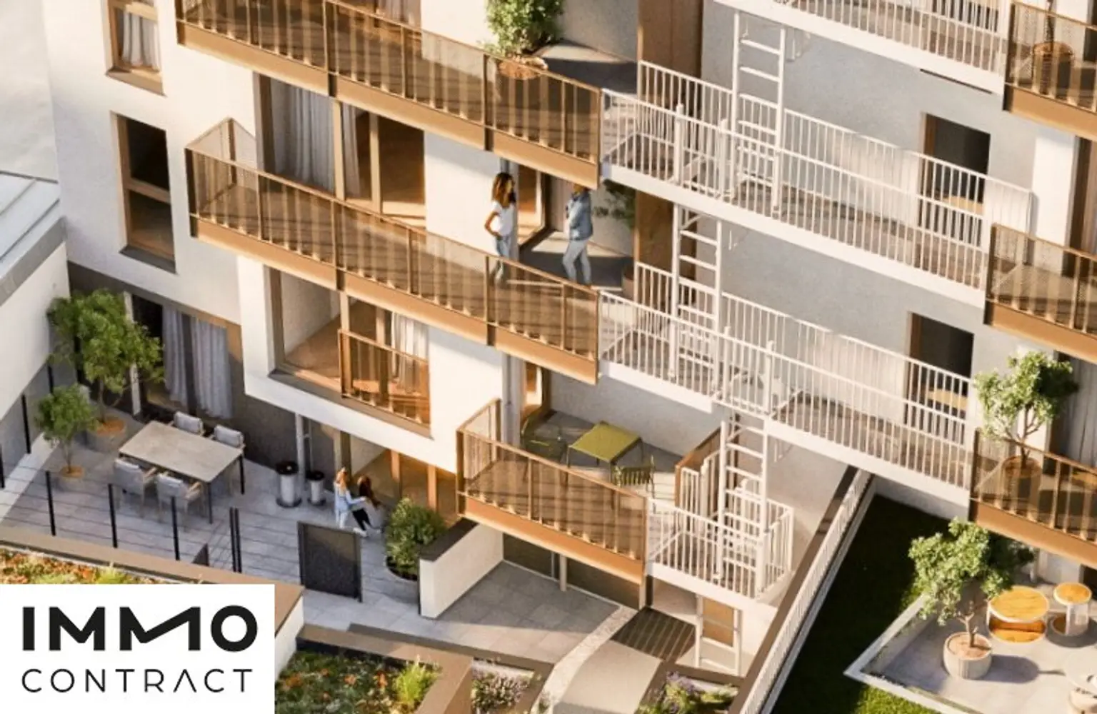 Investitionschance: 2-Zimmer-Neubau mit Außenbereich