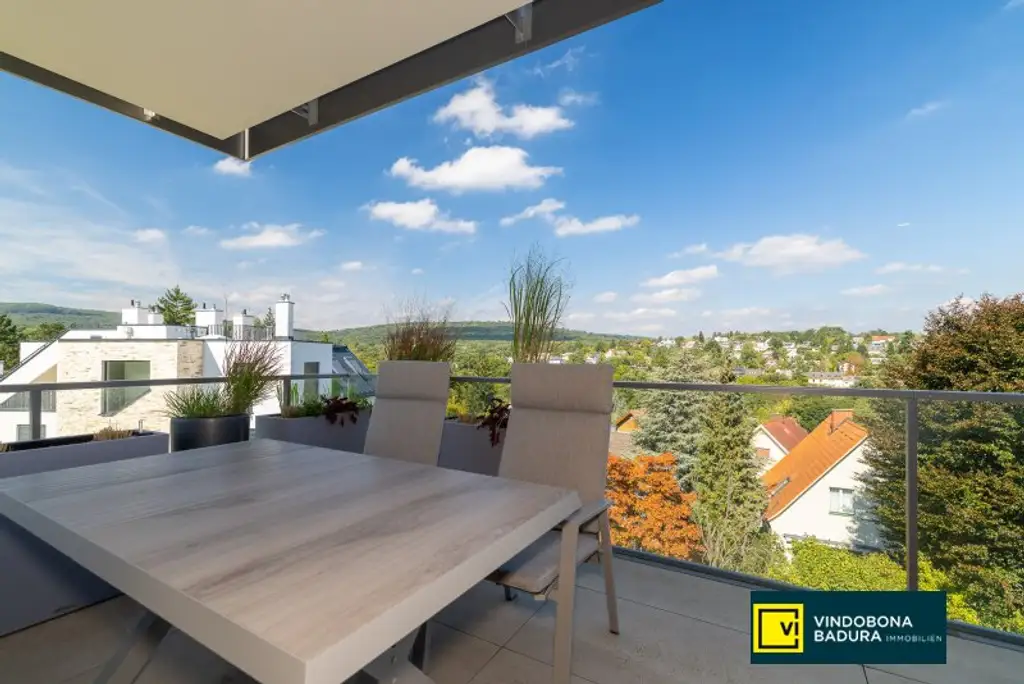 Wohnjuwel in Hietzing: Großzügige 5-Zimmer Wohnung mit Balkonterrassen, Fernblick & Garagenplatz