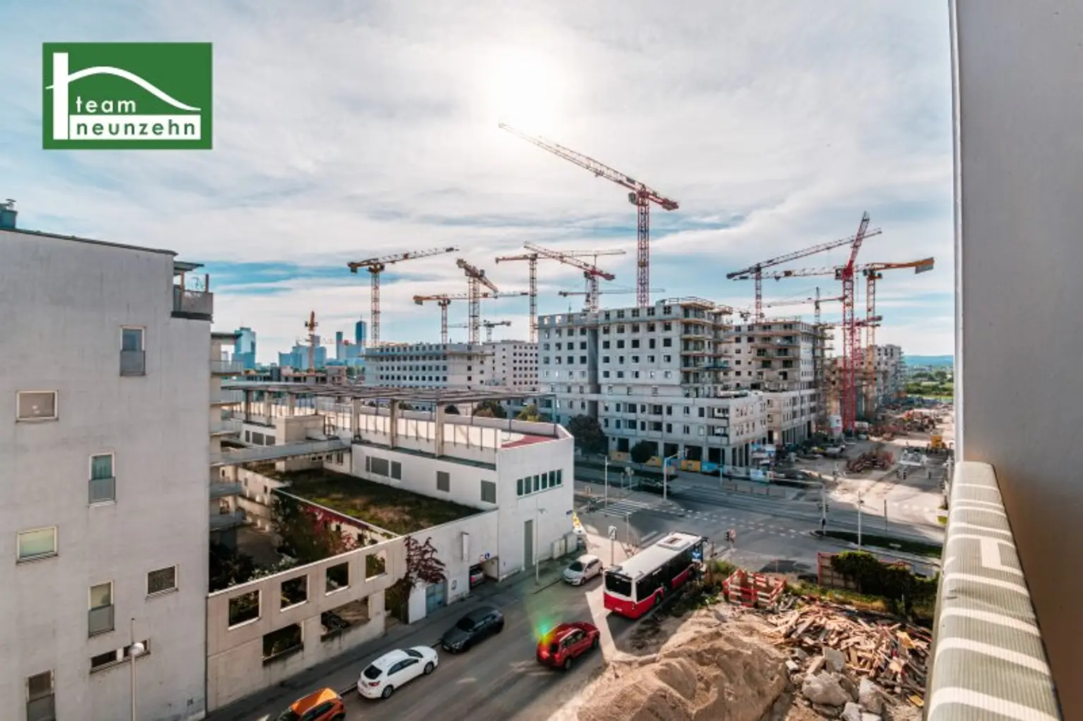 Ruhig und dennoch zentral! Top Anbindung an die U Bahn Kagran. Hochwertige Neubau-Erstbezugswohnungen. - WOHNTRAUM