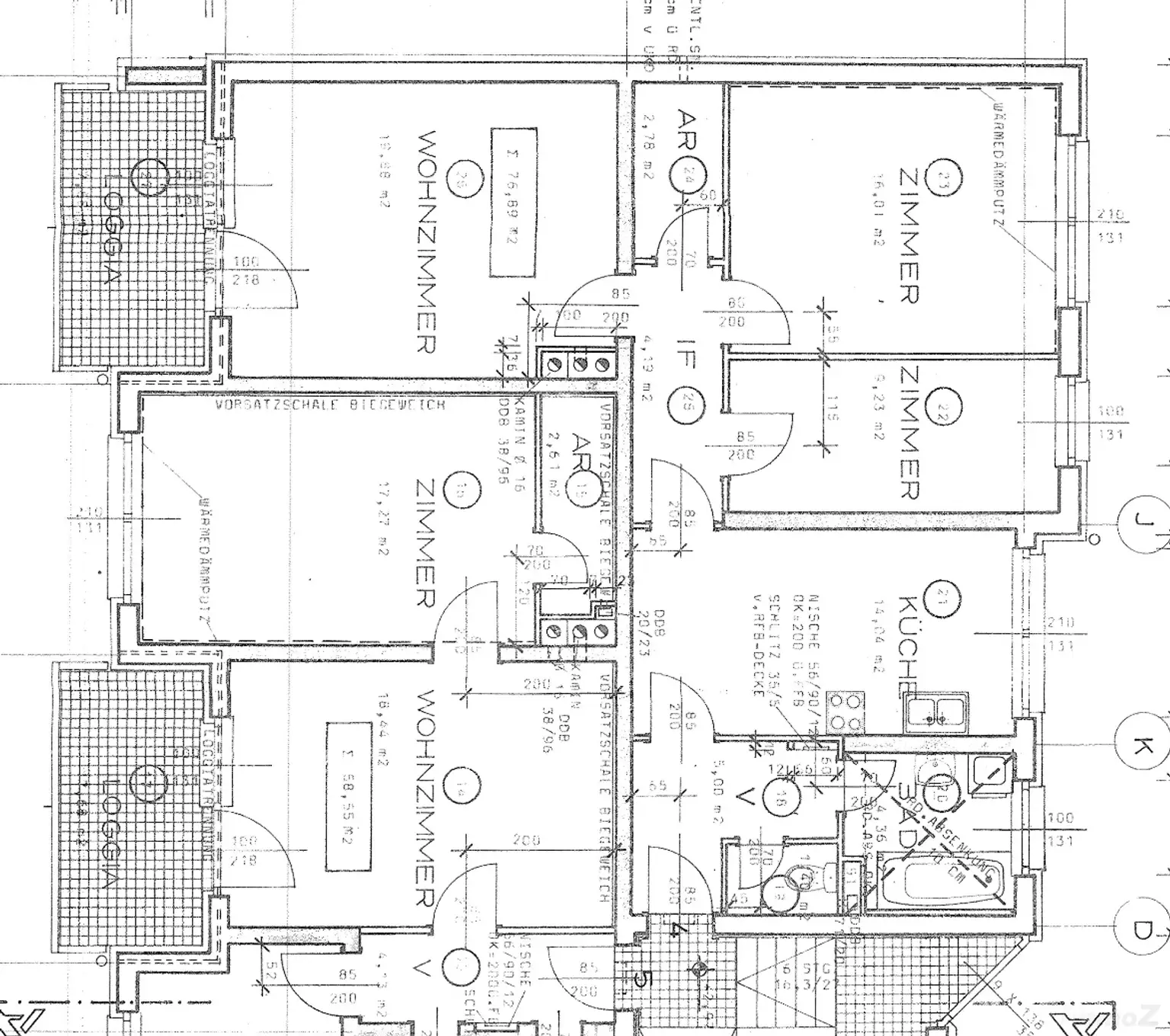 8435: ruhig wohnen und stadtnah leben: 3-Zimmer Eigentumswohnung mit Balkon