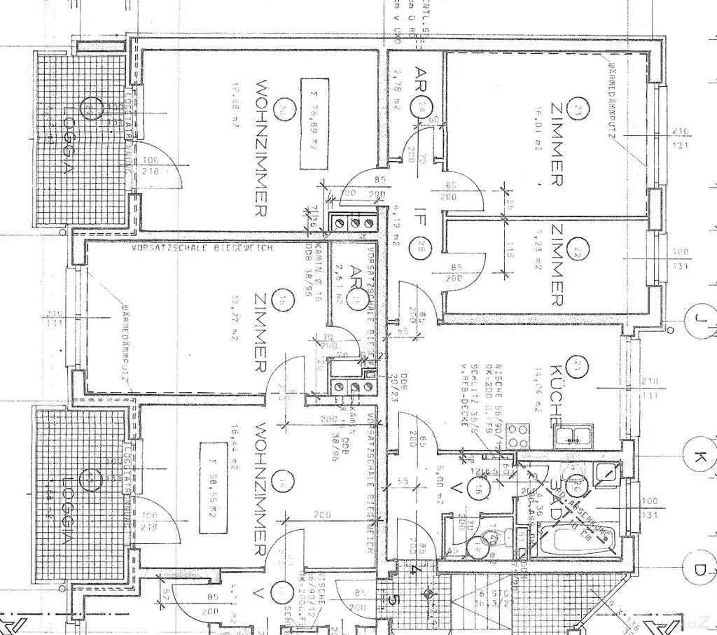 8435: ruhig wohnen und stadtnah leben: 3-Zimmer Eigentumswohnung mit Balkon