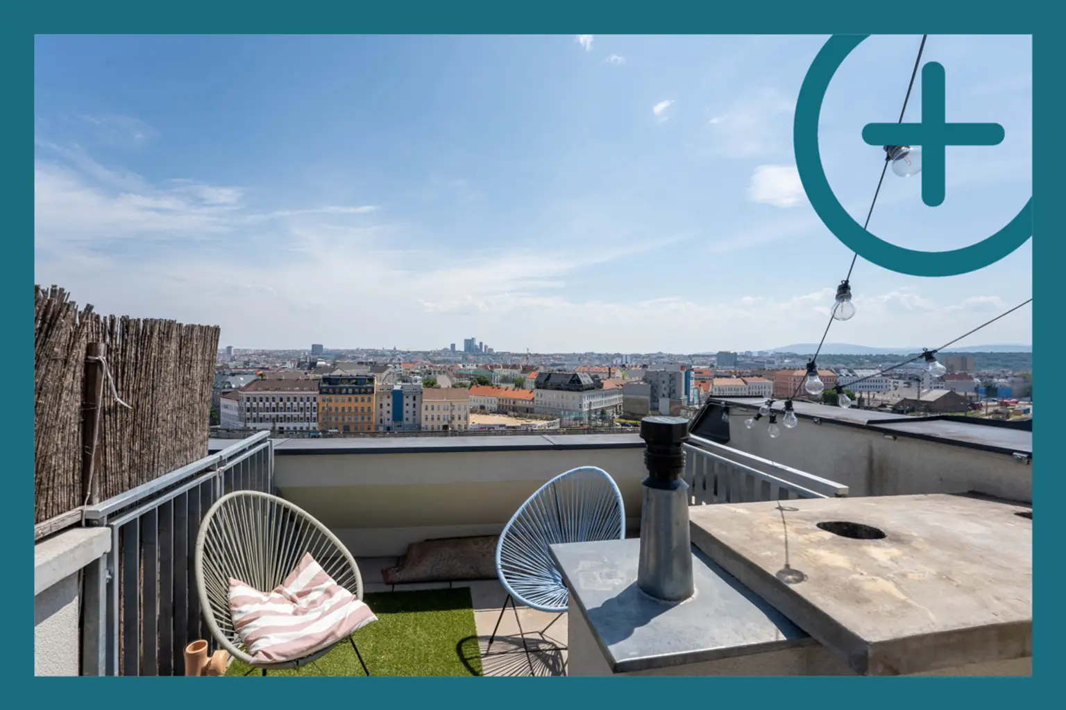 ROOFTOP FEELING MIT WEITBLICK- BEFRISTET VERMIETET