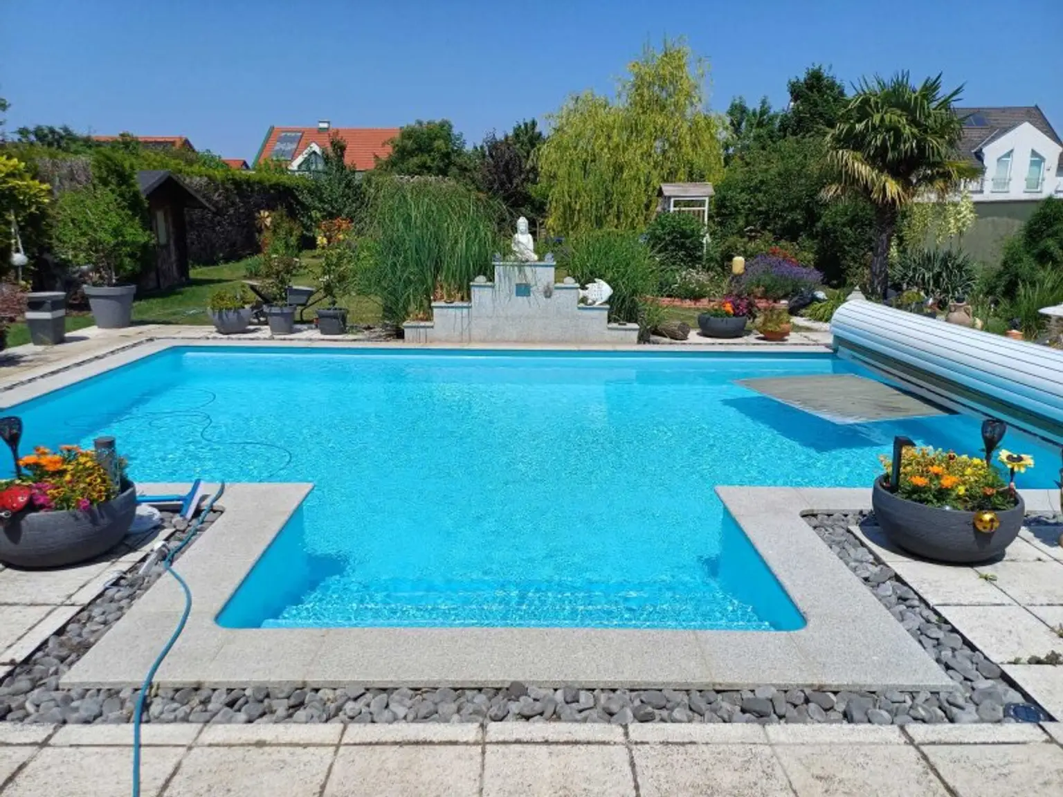 Gattendorf - lichtdurchflutetes EFH in Ruhelage mit Pool und großem Garten