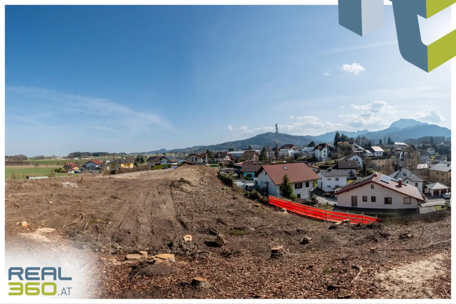 Blick auf das Bergpanorama