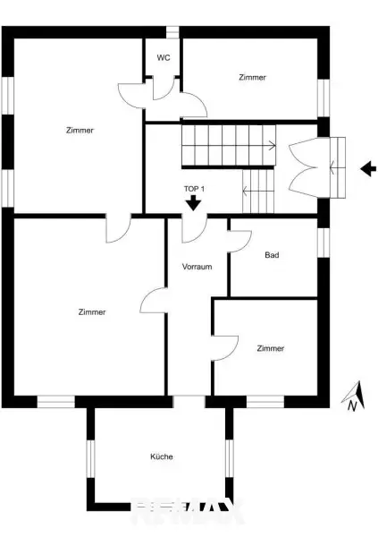 12. Zinshaus 3021 Pressbaum - Grundriss EG