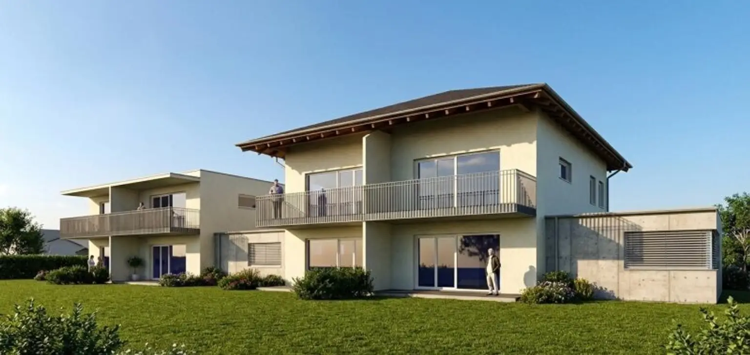 NEUBAU Kleinwohnanlage mit 2 Häuser und 8 Wohnungen in Waidmannsdorf - Schubertstraße