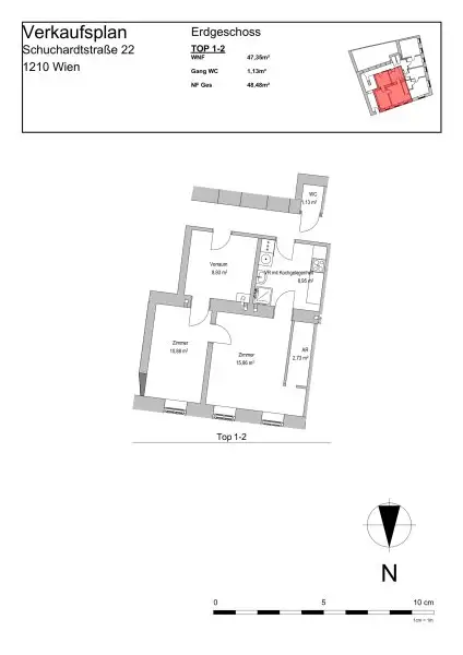 Zinshaus mit Entwicklungspotential in Stammersdorf - mit 8 Wohnungen und Rohdachboden - außergewöhnliches Angebot