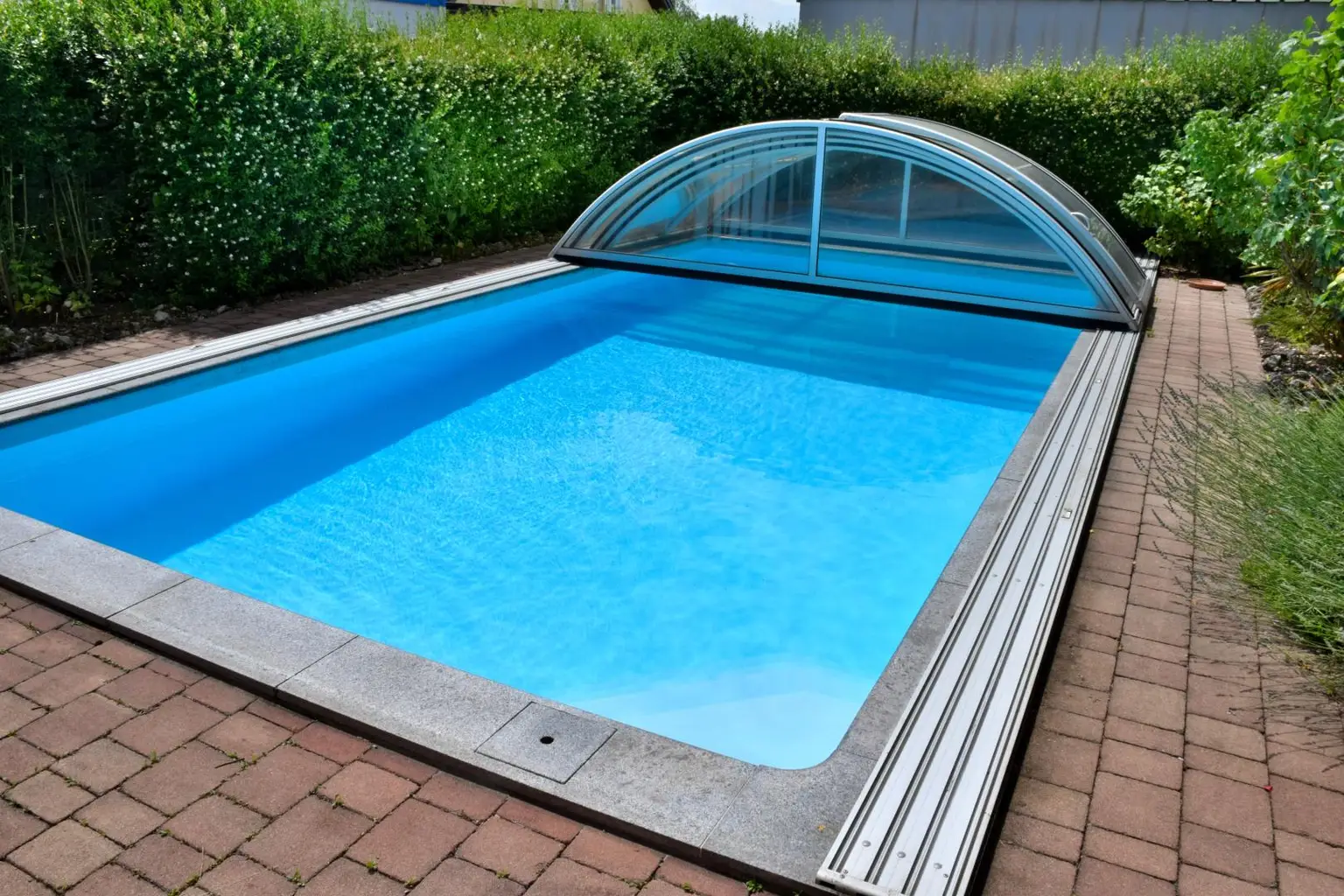 Salzwasserpool 6x4m