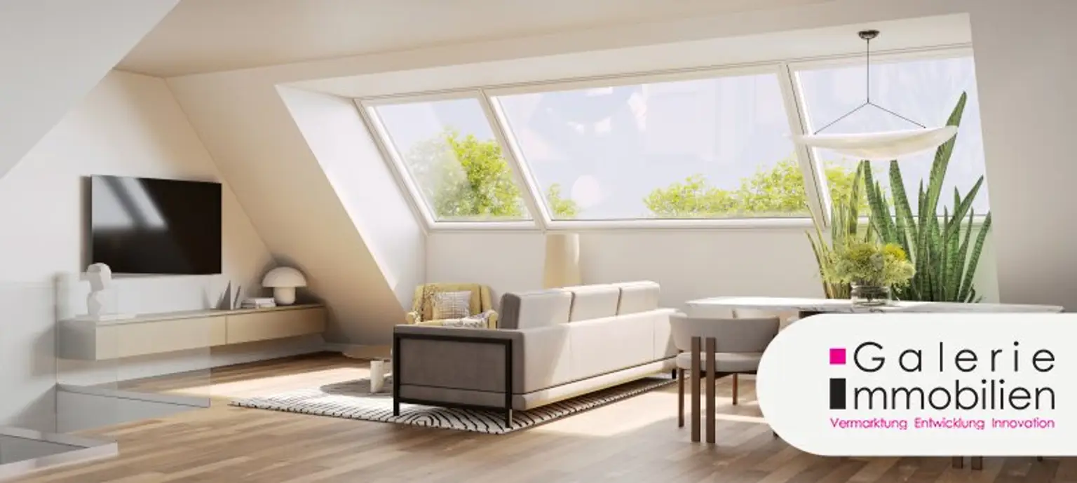 PASSIVHAUS - Barrierefreie DG-Wohnung mit 2 Terrassen - sonnig und hell - Tiefgarage