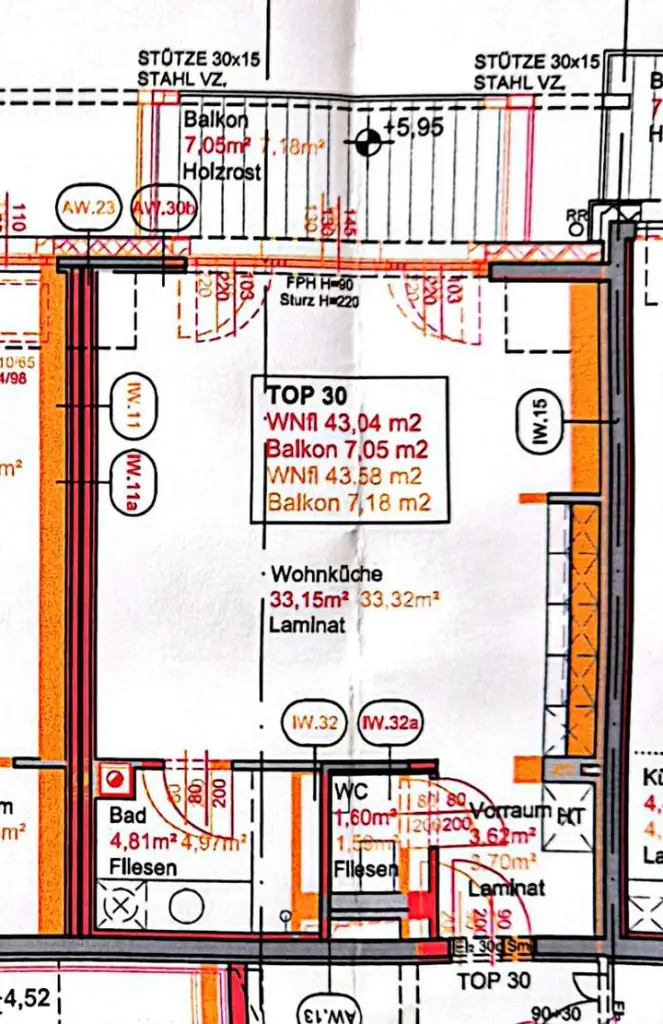 Moderne 1-Zimmerwohnung mit Balkon, Bj 2017, Renovierungsarbeiten notwendig – attraktiver Preis!