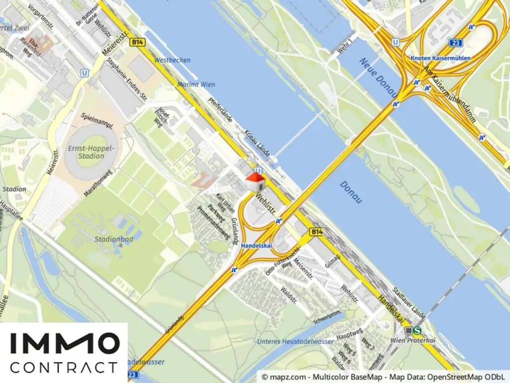 Geolyzer Kartenausschnitt