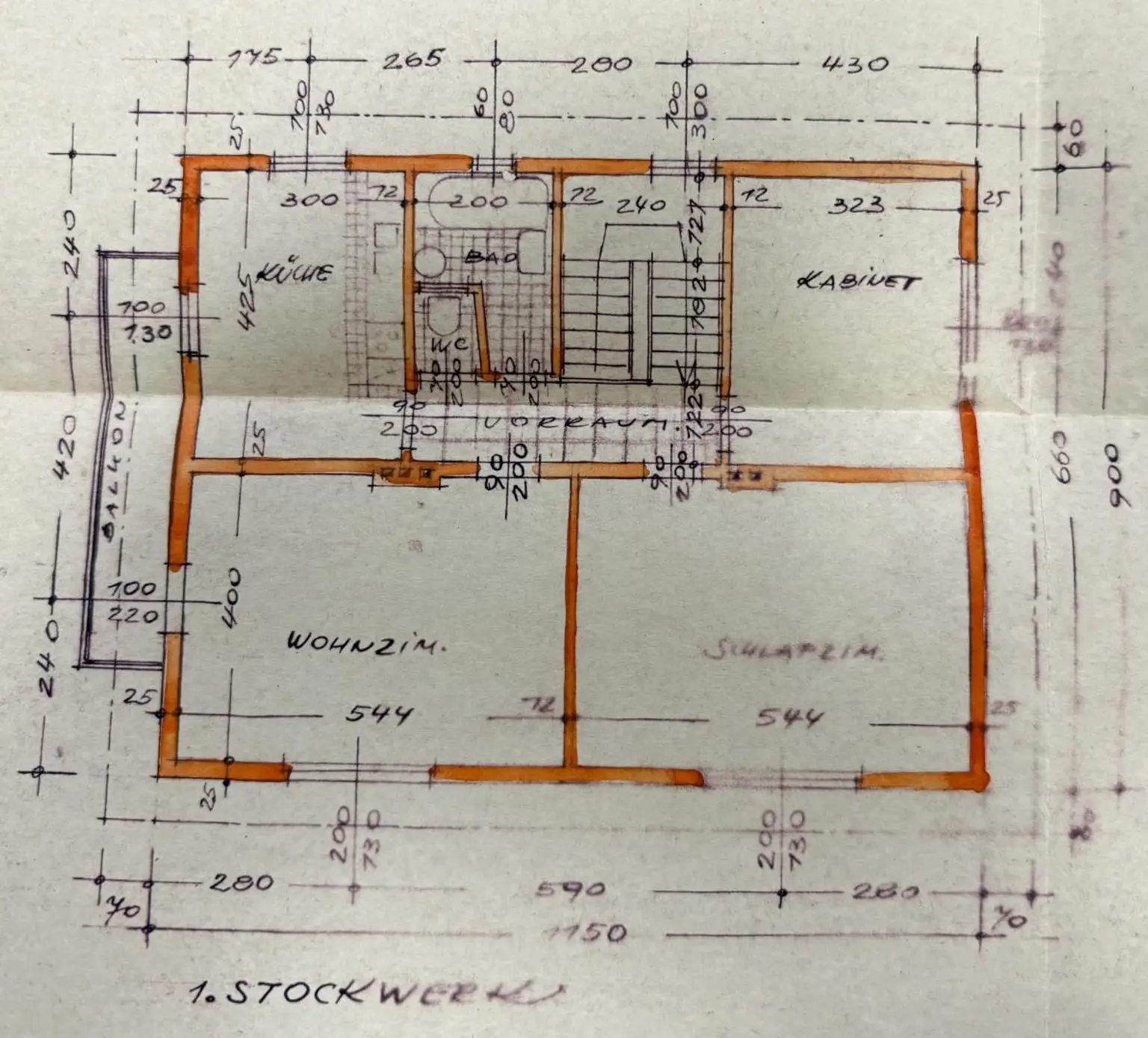 Grundriss - Obergeschoss