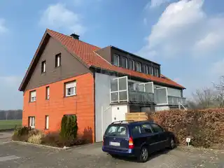 Ansicht vom Parkplatz