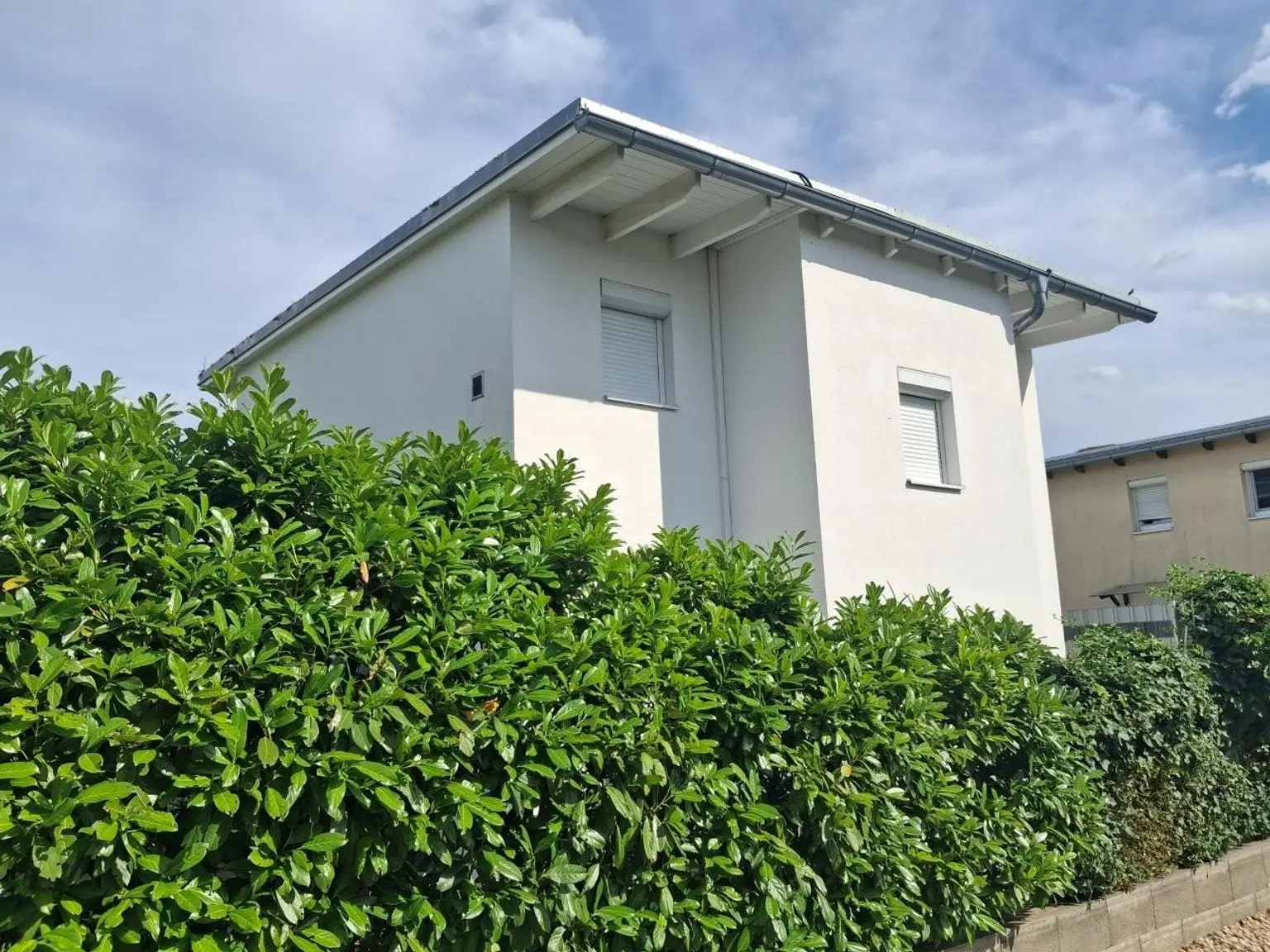 27 Haus mit Hecke außen 1220