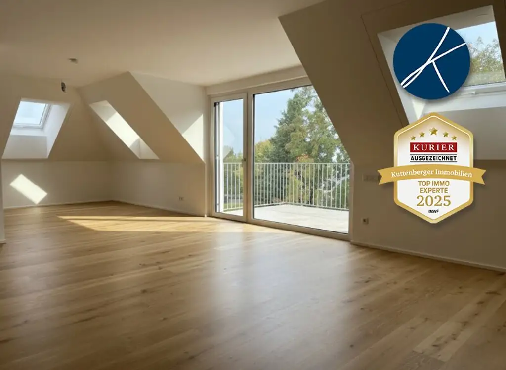 Traumhafte Dachgarten-Wohnung mit Aussicht nach Perchtoldsdorf UND nach Wien