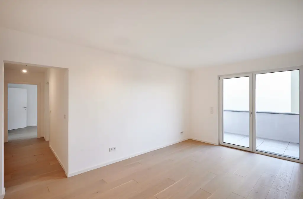 Ankommen & Aufatmen – 3-Zimmer-Balkonwohnung nähe Donau - 
Erstbezug in Hoflage