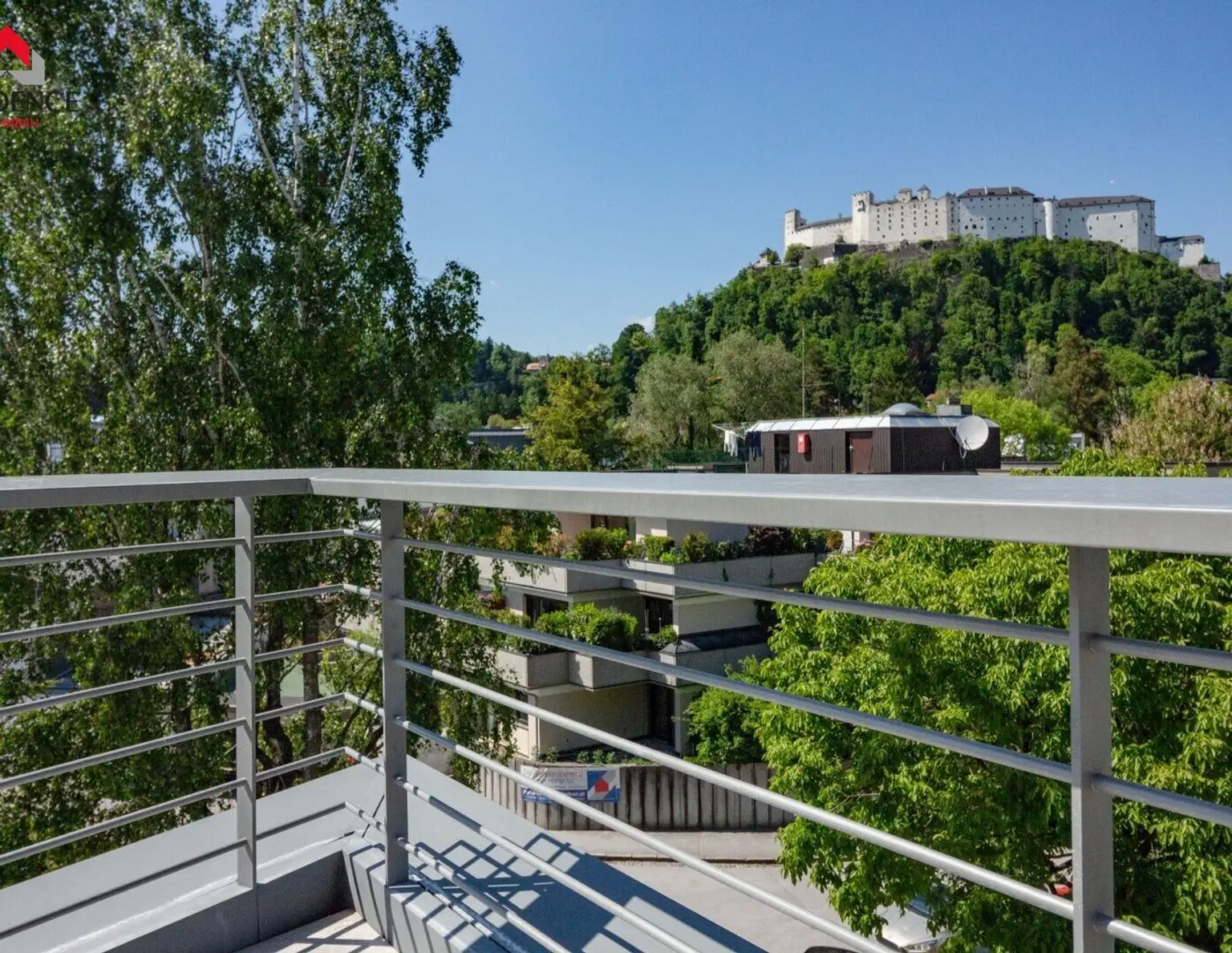 Penthouse mit Festungsblick | Wäschergasse - Nonntal | Rohbaubesichtigung möglich