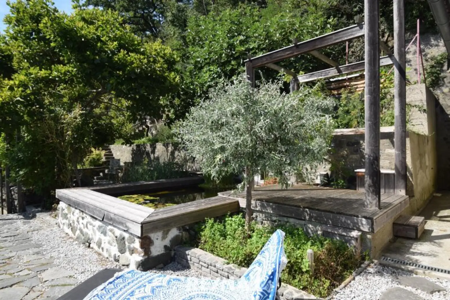 Terrasse mit Urlaubsfeeling