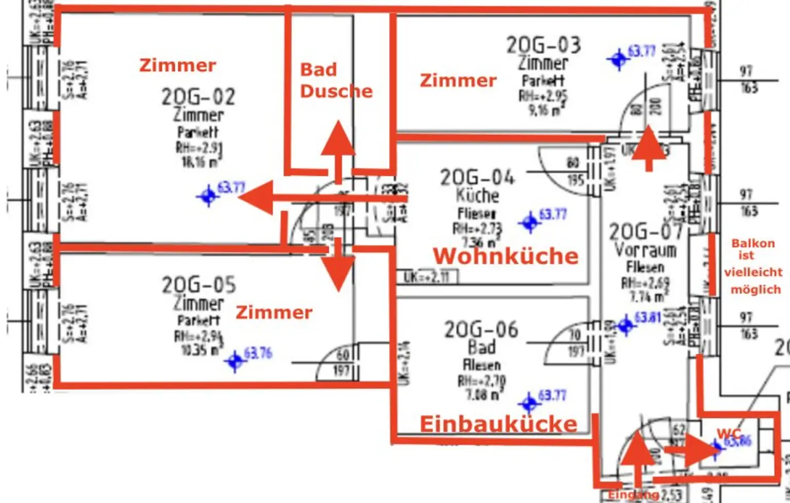 Schöne 3 Zimmer Wohnung, komplett Neu saniert vor einem Jahr