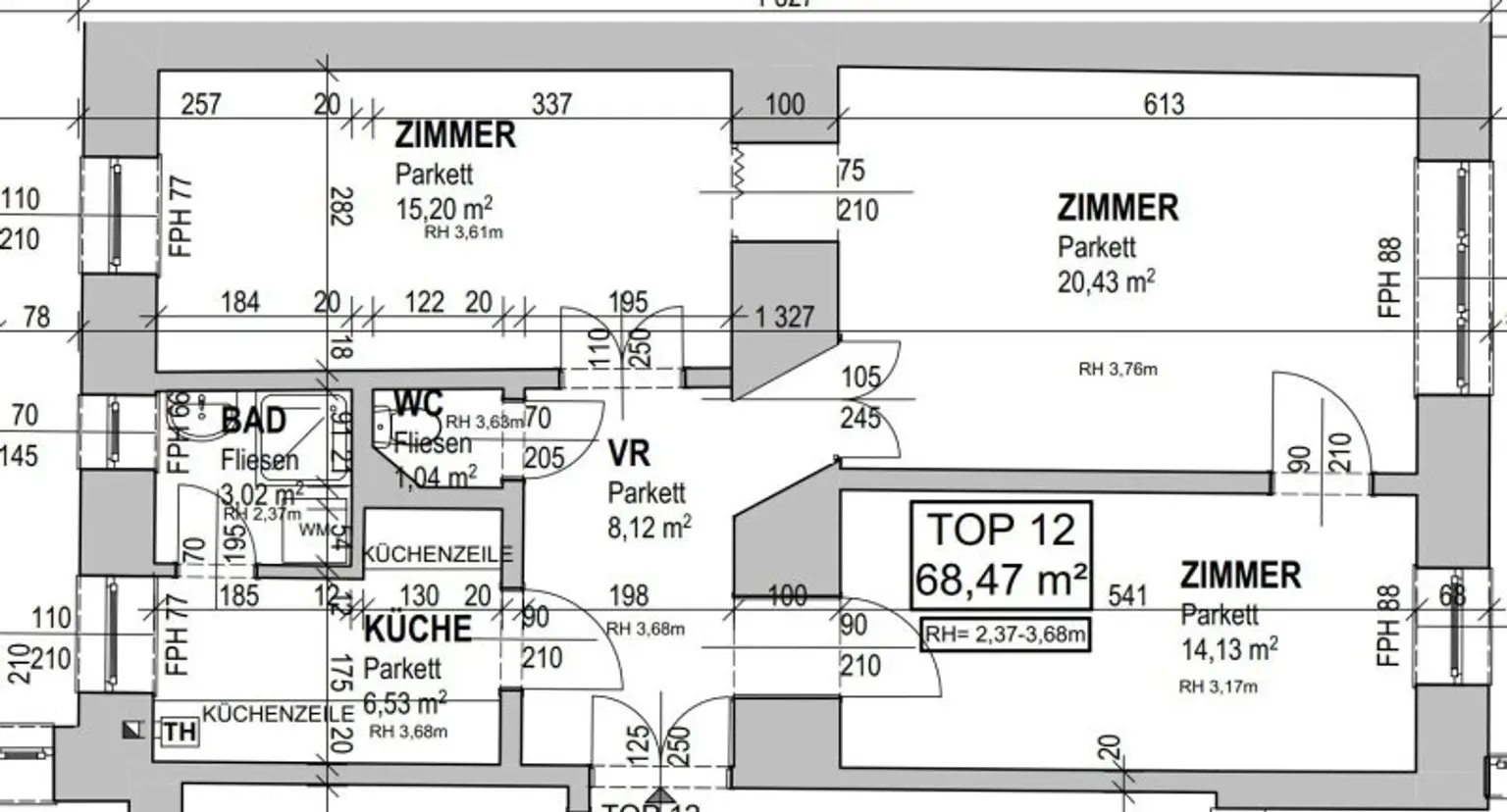 3-Zimmer Wohnung in Bestlage! Sanierungsbedürftig! Nähe Servitenviertel und U4 Friedensbrücke!
