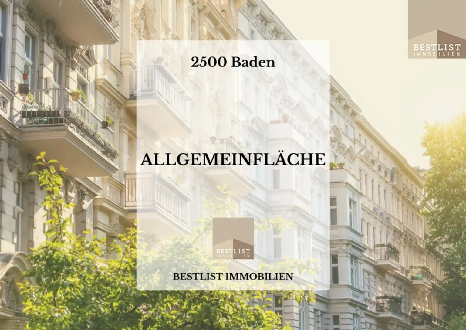 Charmantes Zinshaus in Badens Fußgängerzone