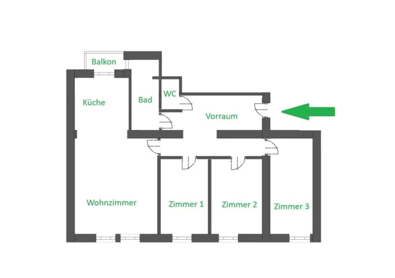 AB 01.NOVEMBER FREI I DAN-KÜCHE I WG-GEEIGNET I BADEWANNE & DUSCHE I BALKON I ZENTRALE LAGE I PROJEKT WOHNEN
