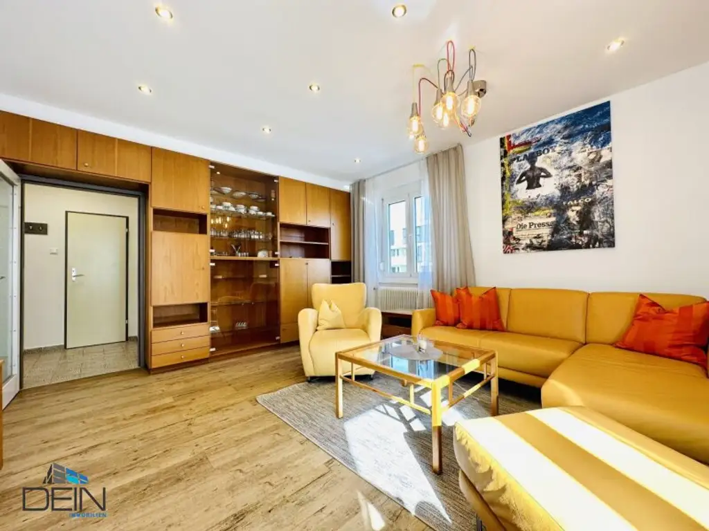 BEZUGSFERTIG! MÖBLIERTE 2,5 ZIMMERWOHNUNG NÄHE HAUPTBAHNHOF UND U1 KEPLERPLATZ!