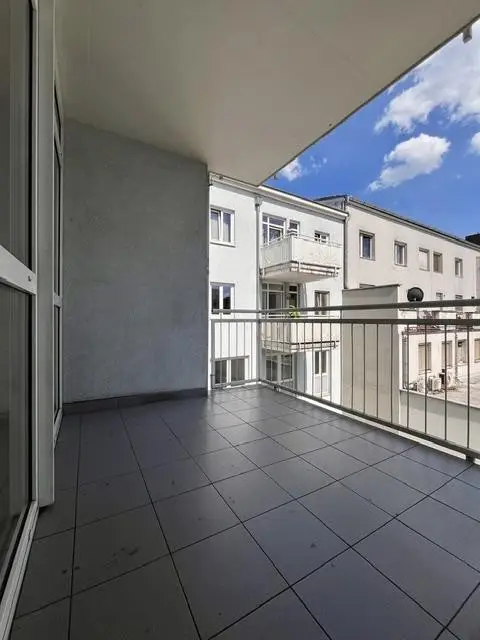 hofseitige Loggia
