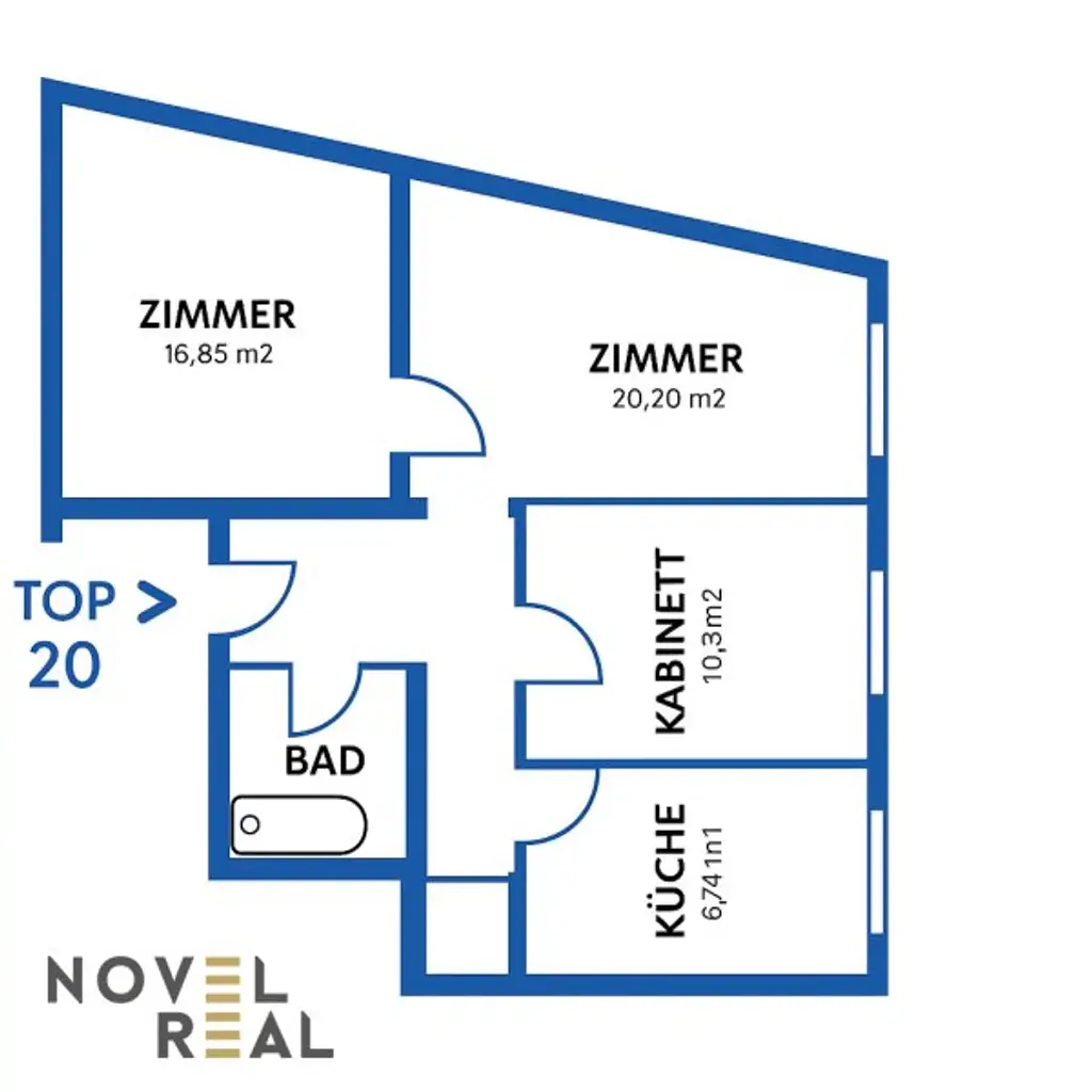Charmante 3-Zimmer Wohnung in Mariahif!