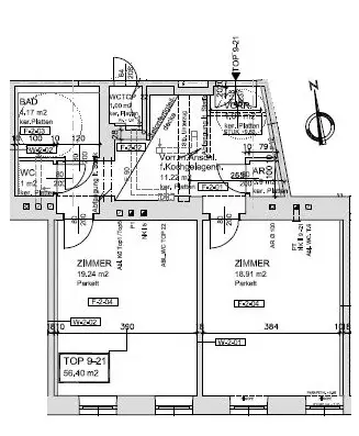 2-Zimmer-Altbau mit Stil – frisch renoviert & bezugsfertig
