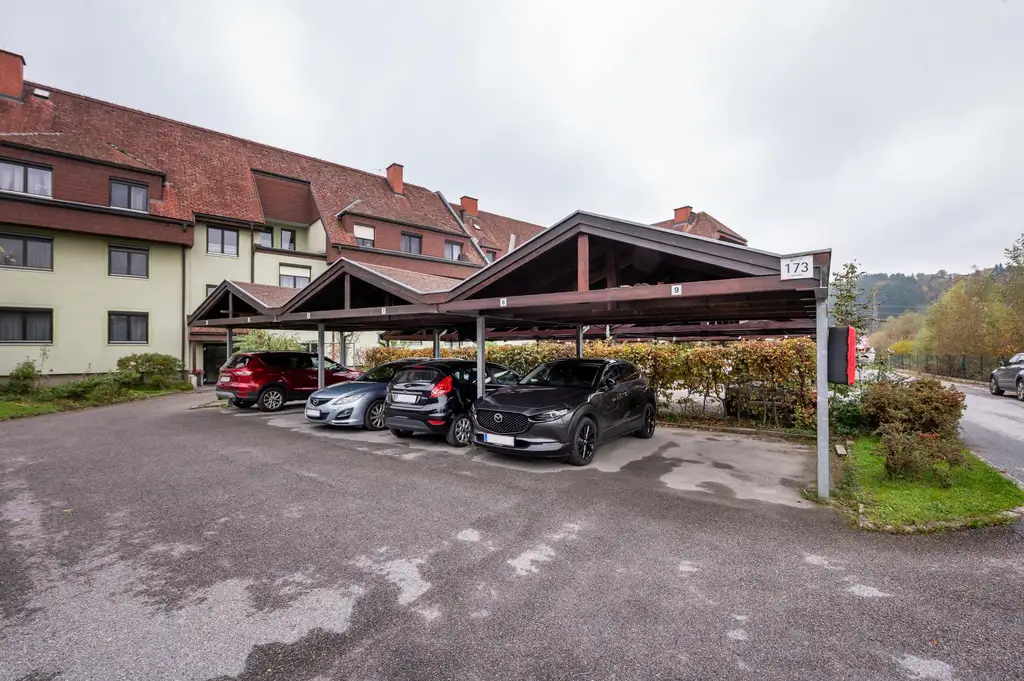 Modernes Wohnen in Hitzendorf – kernsanierte 3-Zimmer-Wohnung