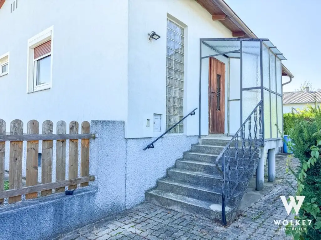 Einfamilienhaus in ruhiger Nebengasse und guter Wien-Anbindung