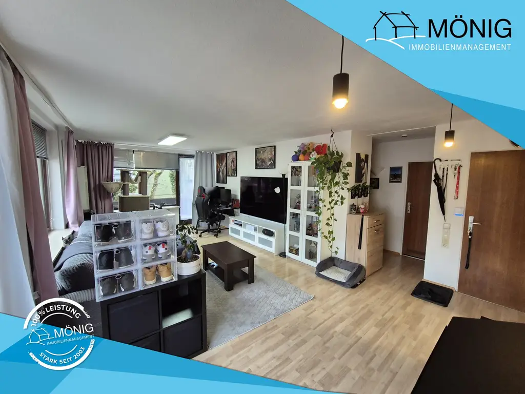 Grünblick inklusive: Helle 3-Zimmer-Wohnung am Tannenberg