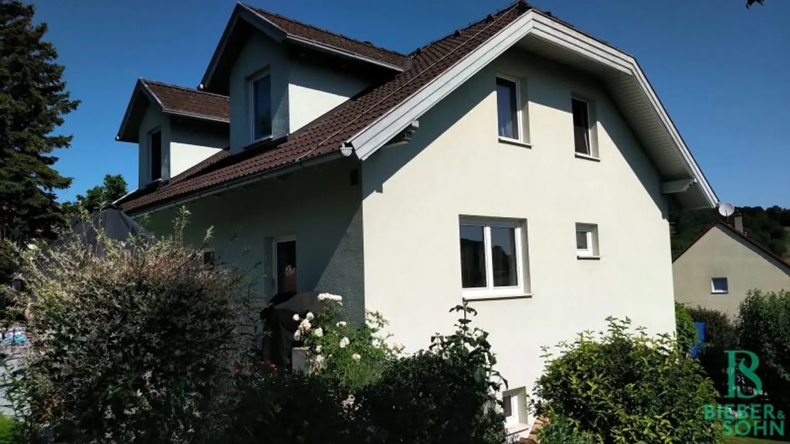 Hausansicht - Garten