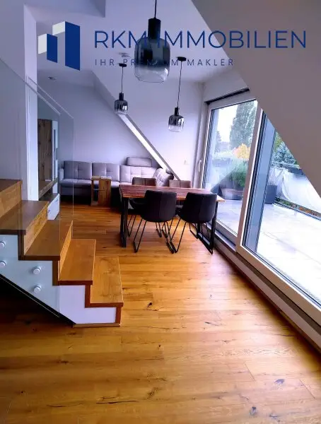 TOP - Neuwertige Dachgeschosswohnung in 1210 Wien – ca. 70 m², 3-Zimmer, ca. 23m² Terrasse und Garagenstellplatz - absolute Ruhelage