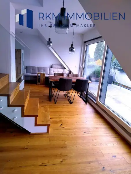 TOP - Neuwertige Dachgeschosswohnung in 1210 Wien – ca. 70 m², 3-Zimmer, ca. 23m² Terrasse und Garagenstellplatz - absolute Ruhelage