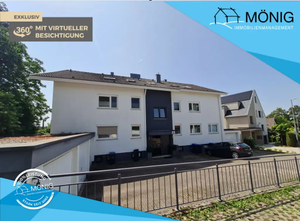 Chance an der Waldburg in Böblingen! Komfortalbe 3,5-Zimmer-Wohnung mit großem Balkon und Garage