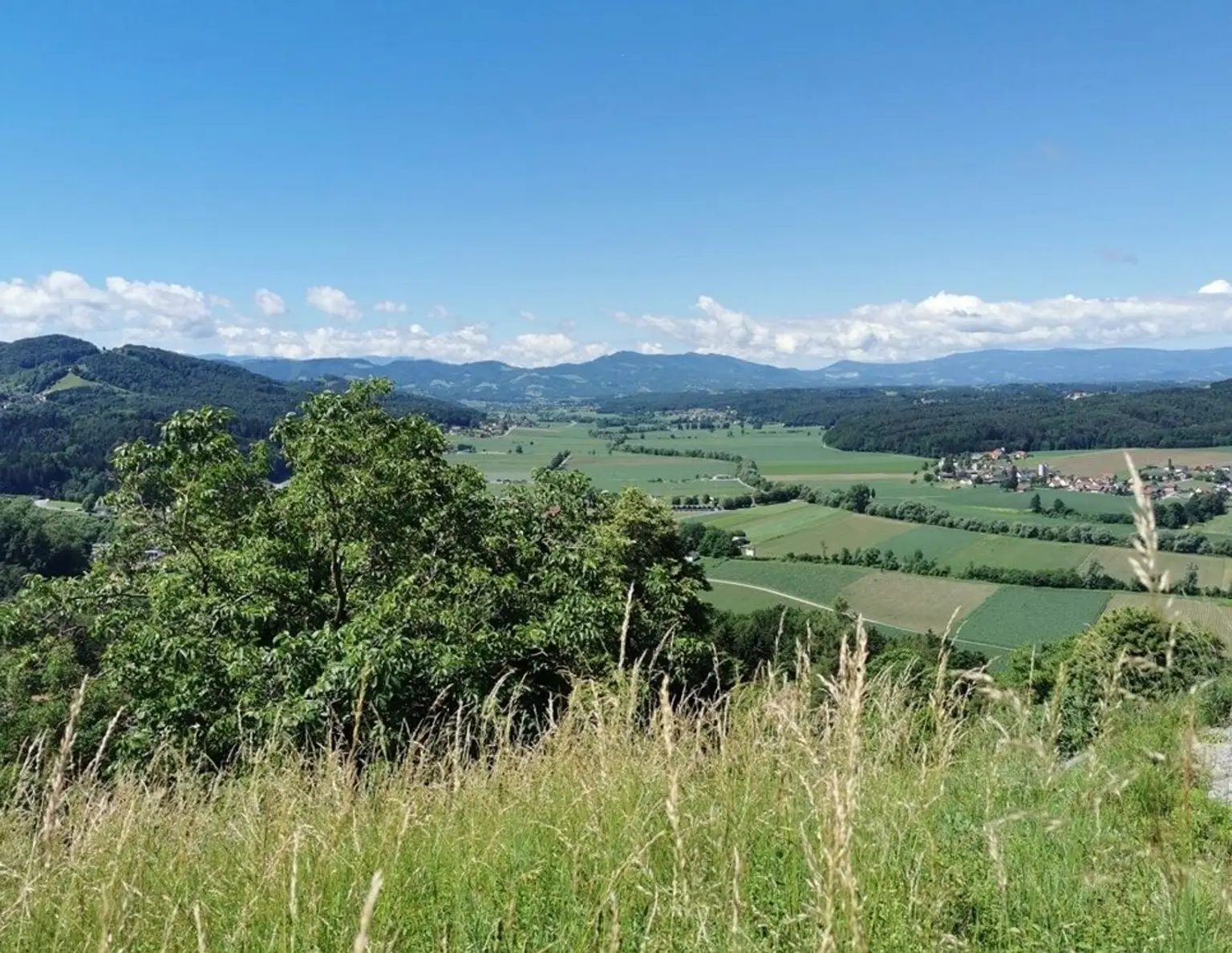 Ein charmantes und sonniges Ferienhaus mit großartiger Panoramasicht in Großklein am Mattelsberg - voller Potenzial!