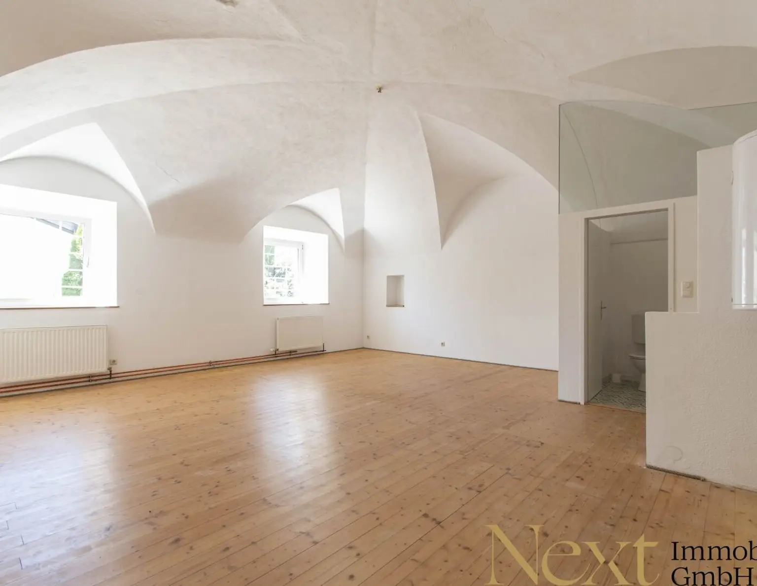 Charmante Büro- bzw. Praxisfläche mit Gewölbedecken im Painherrnhof in Leonding zu vermieten!